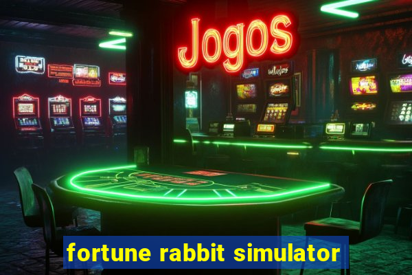 fortune rabbit simulator